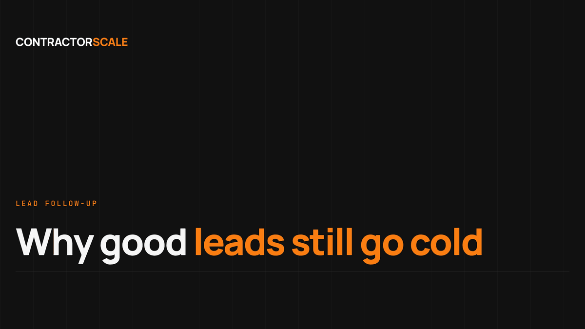 19 Hours and 1.6 Attempts: Why Good Leads Still Go Cold
