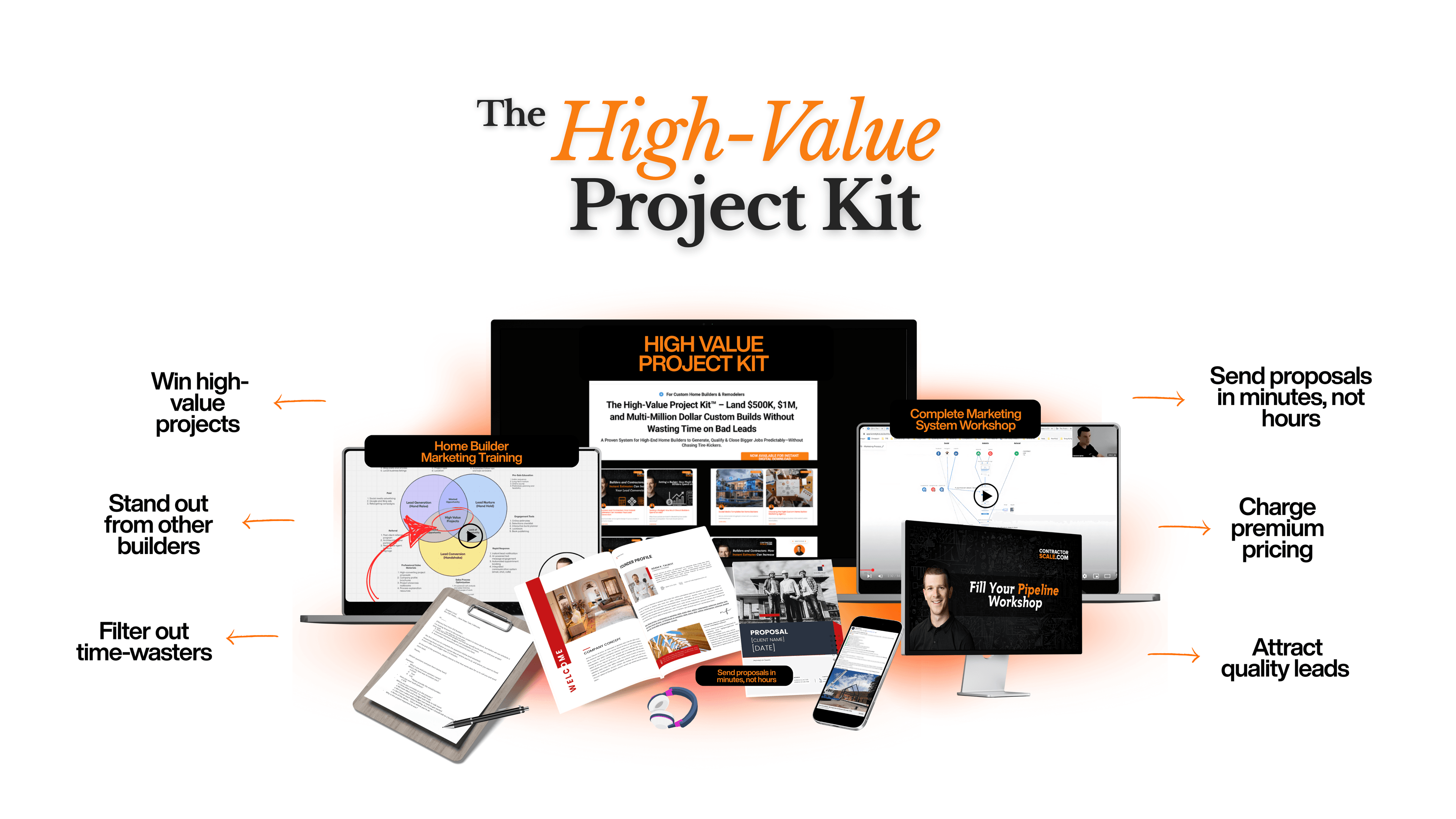 High-Value Project Kit on desktop and mobile