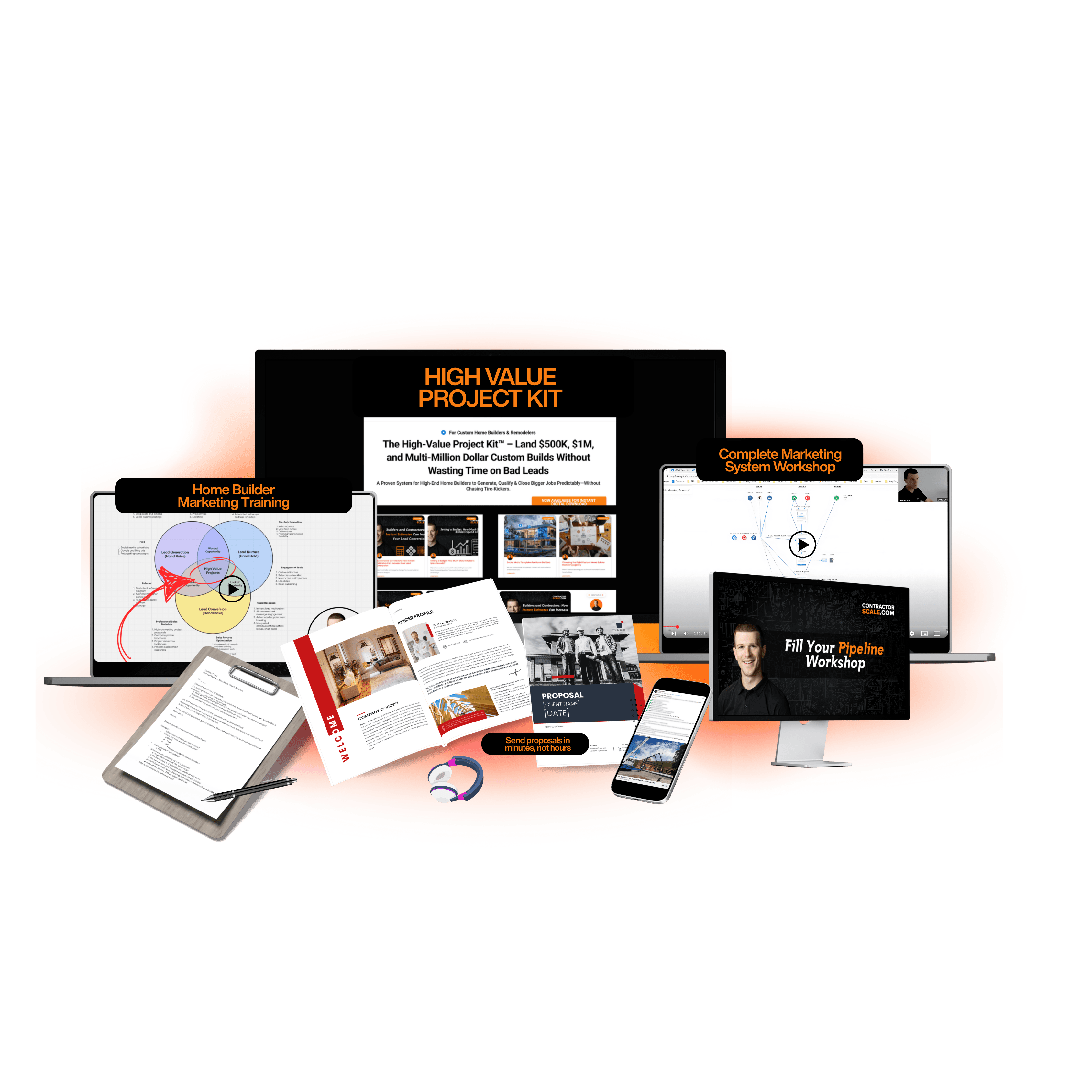Marketing system preview